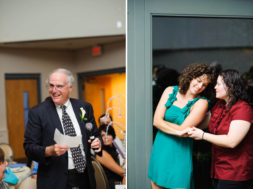 wedding reception at brookside gardens