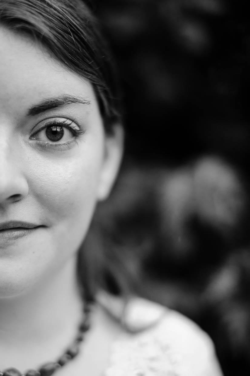 portrait of a bride in arlington, va