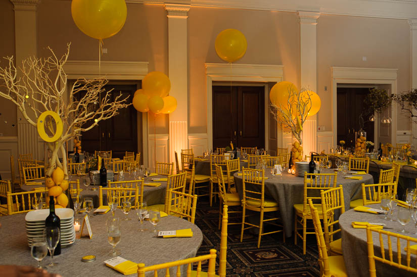 room decorations at carnegie institution for science wedding