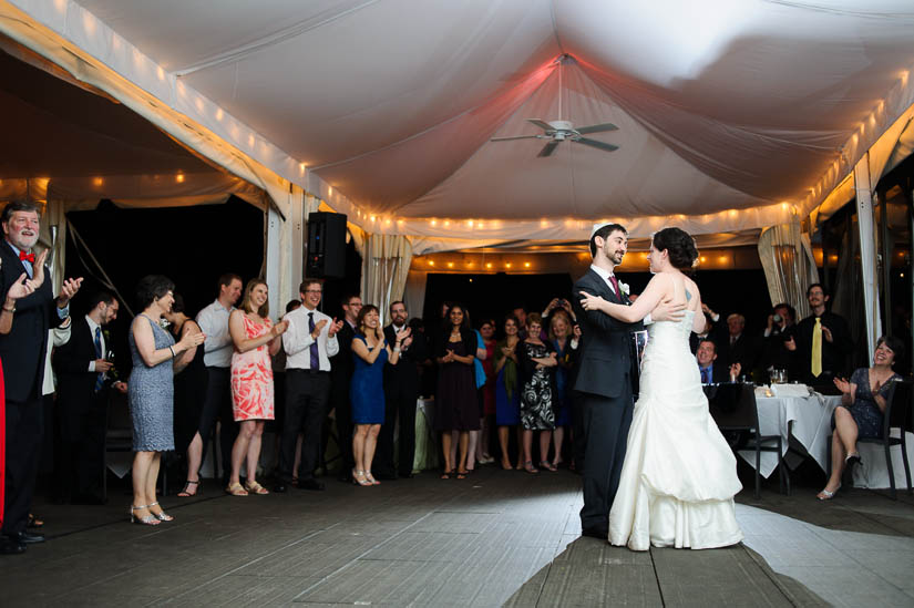 first dance at wedding in gertrude's