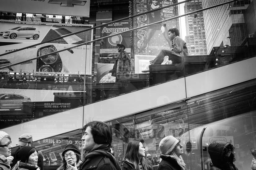 times square street photography