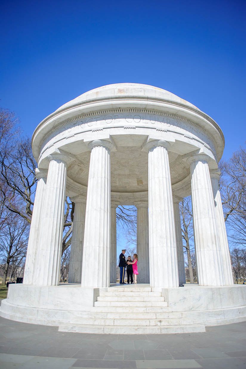 dc war memorial wedding