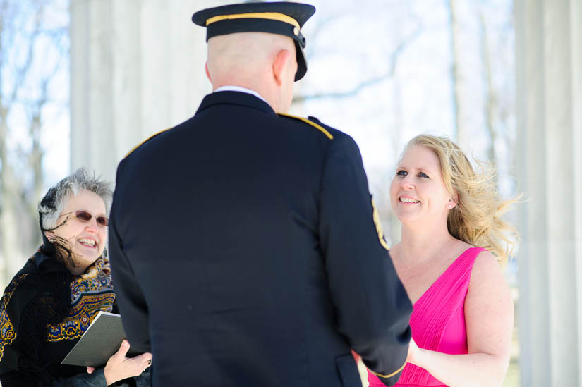 dc war memorial wedding