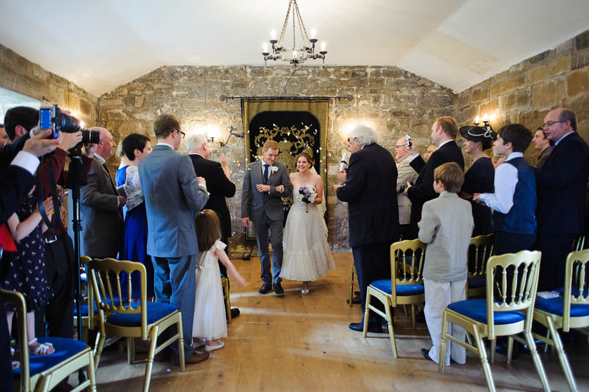 danby castle wedding recessional