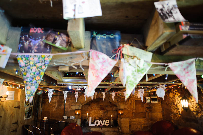 love with pennant decorations