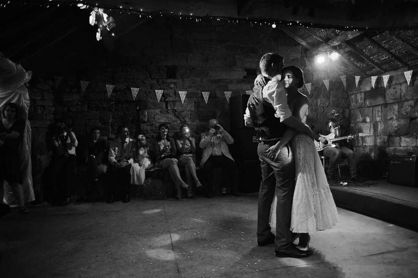 first dance with her hand on his butt at danby castle wedding