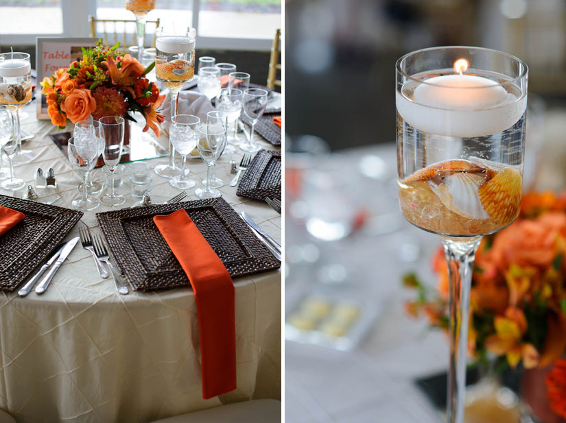 wedding decorations at love point at kent island