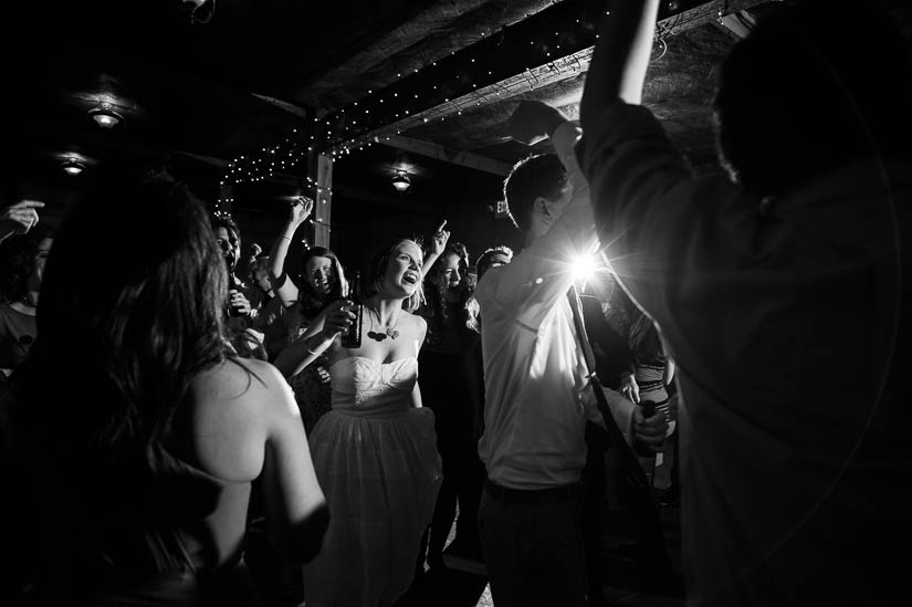 more dramatic lighting on the dance floor