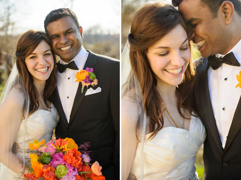 bride and groom portraits at comus inn wedding