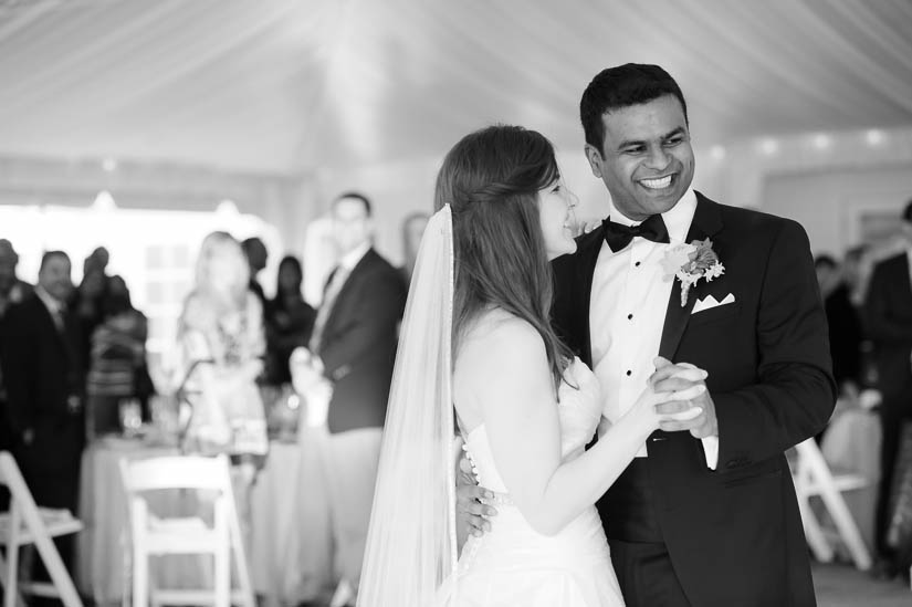 first dance images at comus inn wedding