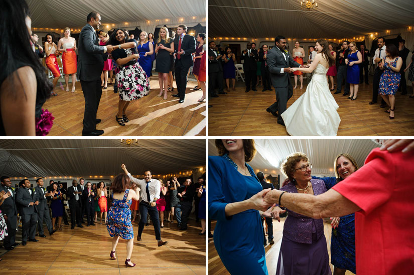 dancing pictures from comus inn wedding
