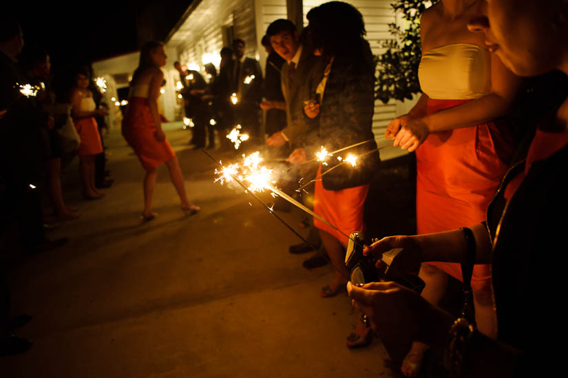 sparkler exit at comus inn