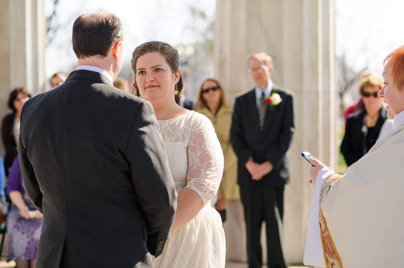 photojournalism at dc war memorial wedding