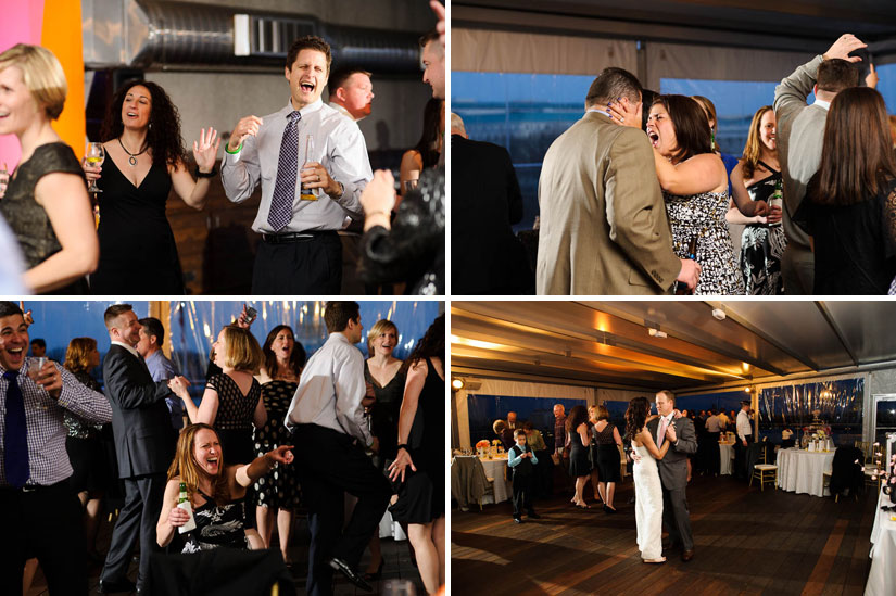 dance party at washington dc wedding reception