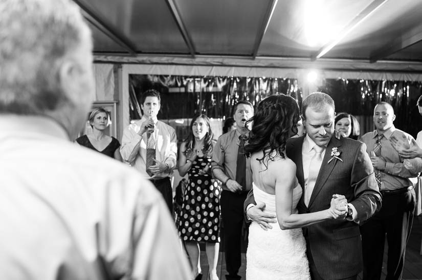 bride and groom dancing at washington dc wedding