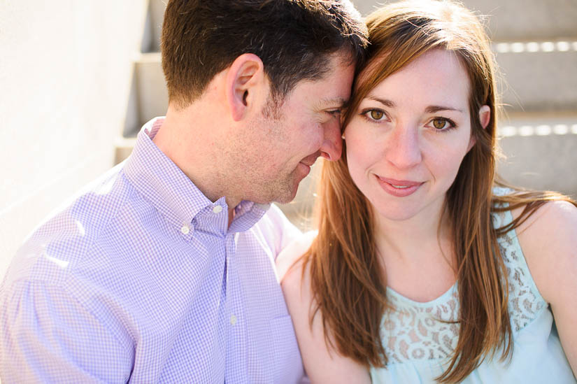 engagement photo shoot in washington dc