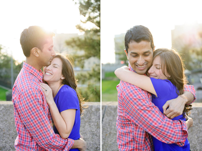 engagement photos by the national mall