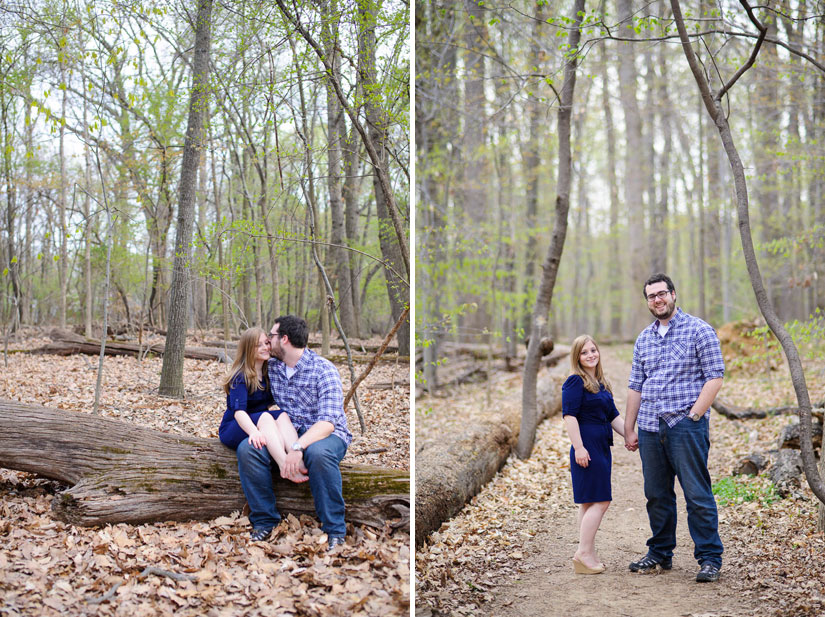 engagement photography in rock creek park