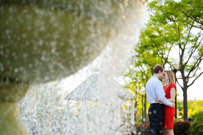 engagement photos in clarendon, virginia