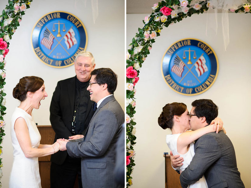 washington dc courthouse wedding photography