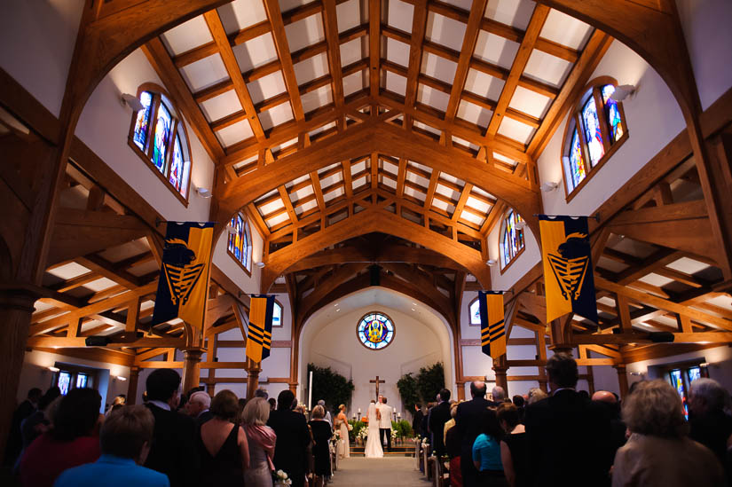 Loyola Blakefield church wedding