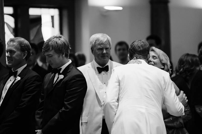 sign of peace during catholic wedding ceremony