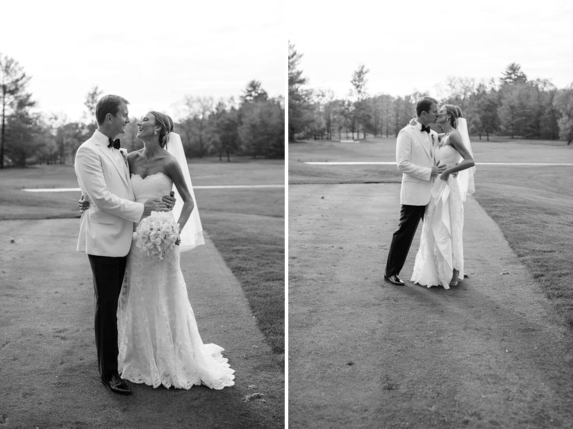 bride and groom portraits at green spring valley hunt club
