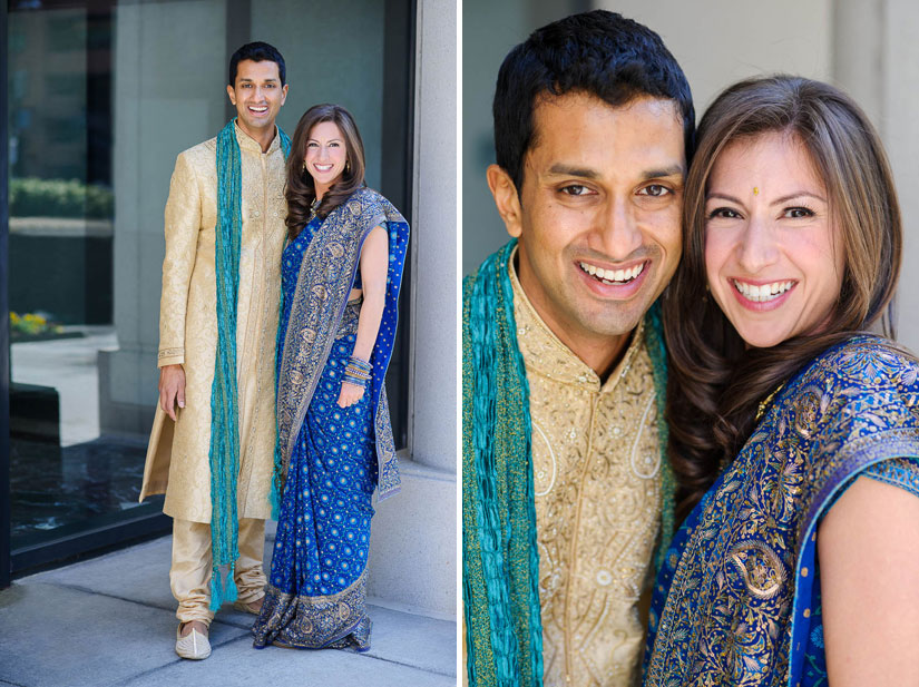 wedding portraits at national museum for women in the arts