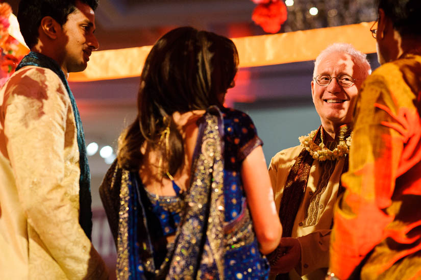 hindu wedding ceremony at national museum for women in the arts