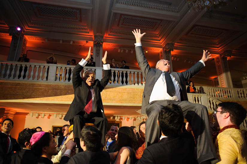 fathers of the wedding couple at nmwa wedding