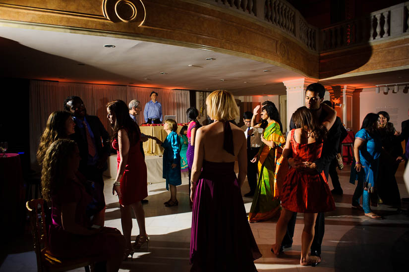 bride and groom dancing at the end of the night at nmwa wedding