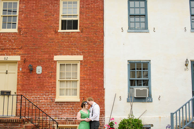 annapolis rowhouses for wedding photography