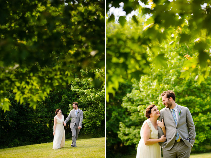 wedding portraits on a country home