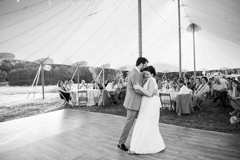 first dance in charlottesville virginia country wedding