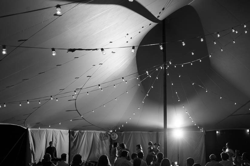 tented wedding reception at private residence near charlottesville