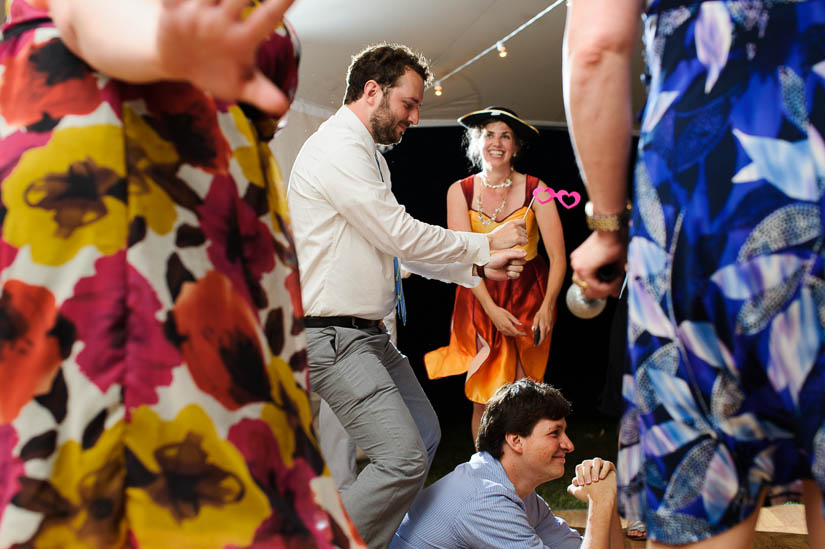 dance party in charlottesville wedding
