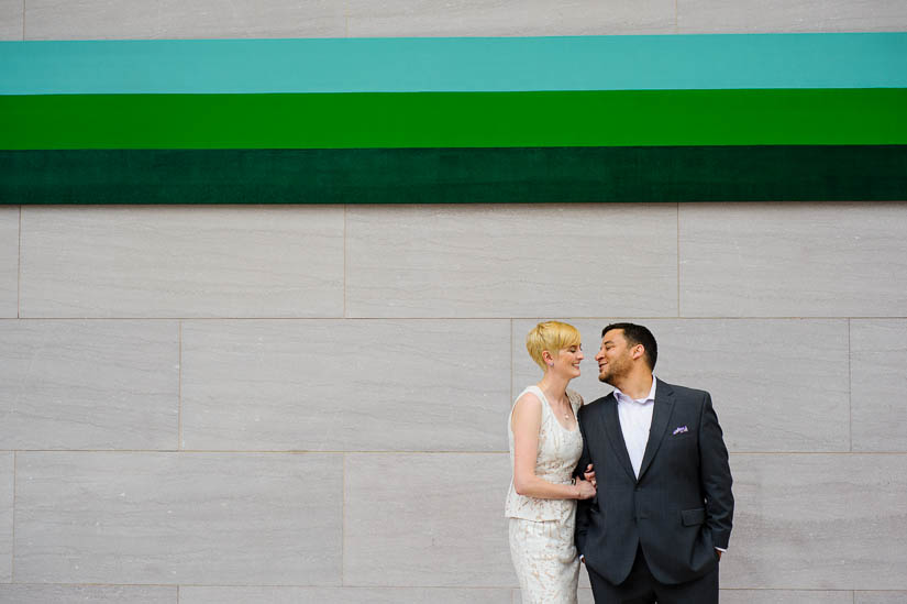 wedding portraits at national gallery of art