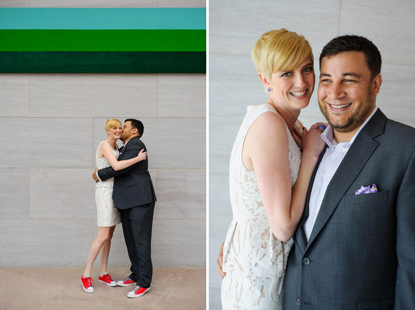 national gallery of art wedding portraits