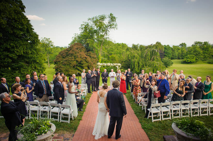 wedding photojournalist Amber Wilkie at historic rosemont manor wedding