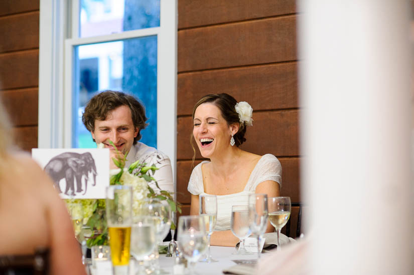 reactions to wedding speeches