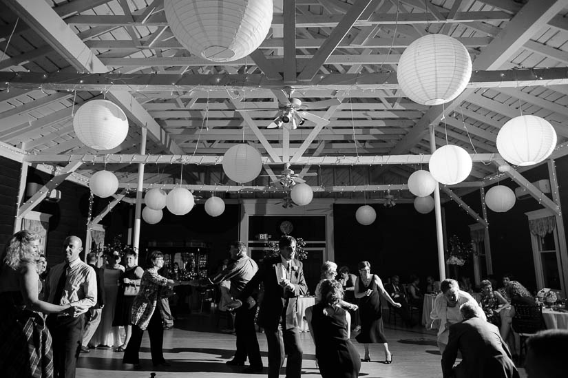 dance party at the carriage house historic rosemont manor wedding