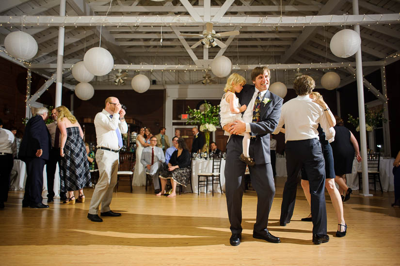 dancing at historic rosemont manor wedding