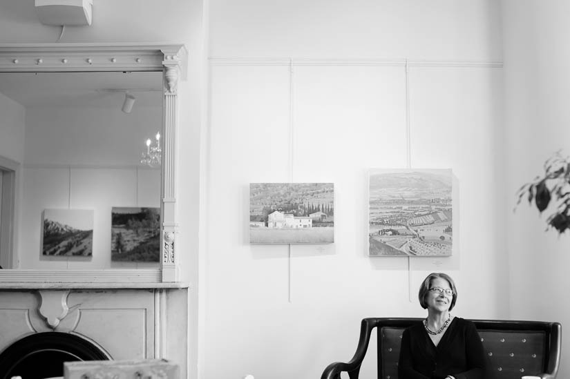 mother of the bride in the bridal suite at arts club of washington wedding