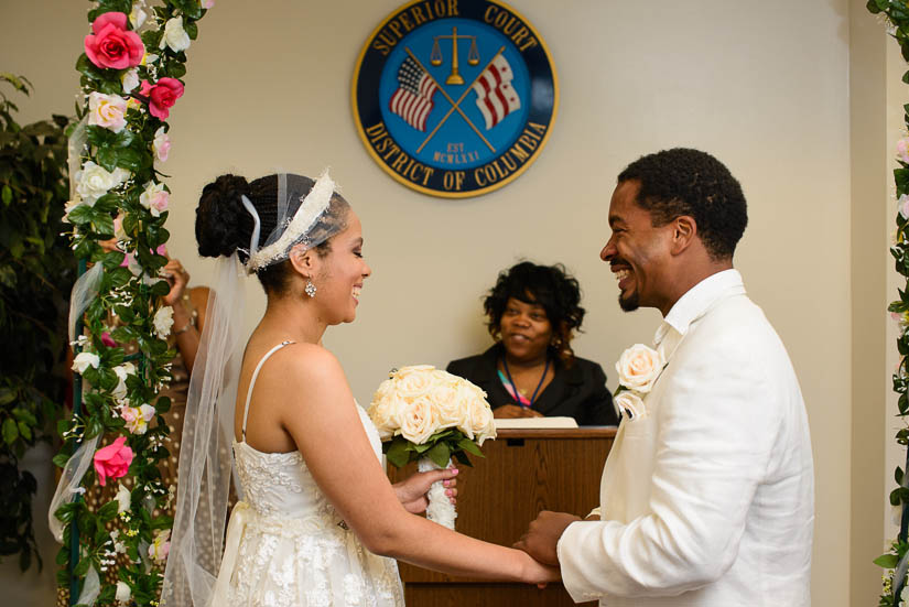 wedding at the washington dc courthouse