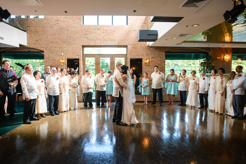 first dance images from the grand atrium in tysons corner