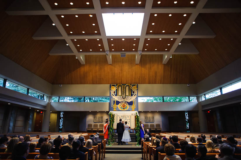 jewish wedding photographs from b'nai israel wedding