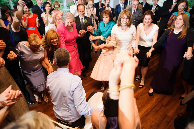 klezmer dancing at visarts at rockville wedding