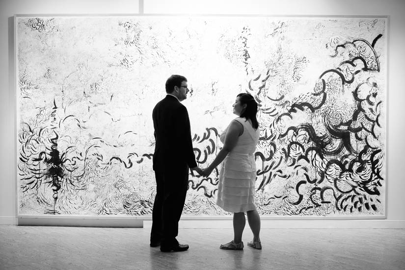 wedding portrait at artisphere in arlington, va