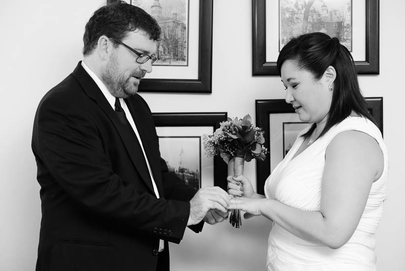 courthouse wedding in arlington, va