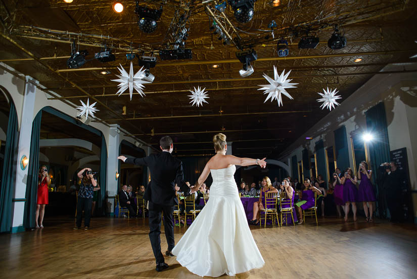 first dance at clarendon ballroom